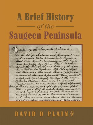 cover image of A Brief History of the Saugeen Peninsula